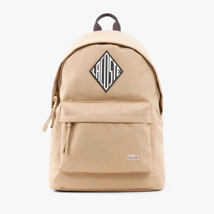 Lacoste Neocroc Backpack Tas Ransel Pria / Wanita - Biege