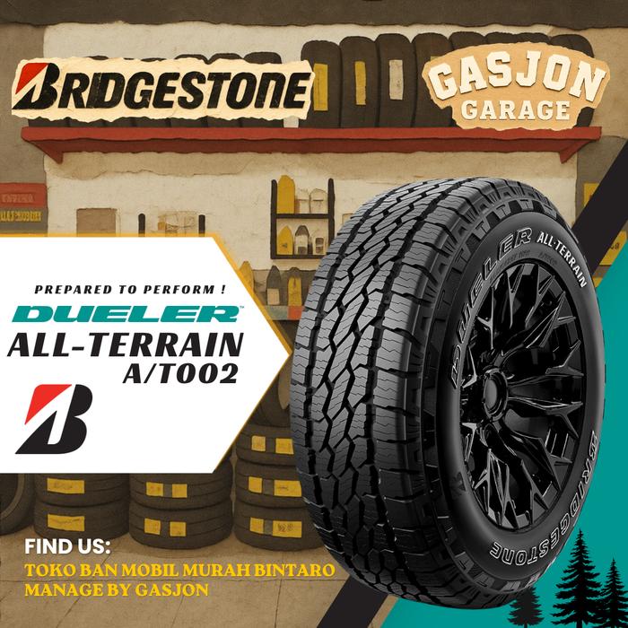 Ban mobil 265/60 R18 bridgestone dueler AT002 265 60 ring 18. dueler at