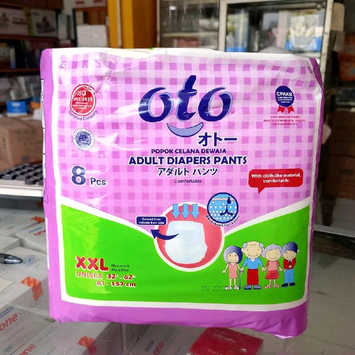 Pampers celana ukuran XXL isi 8pcs