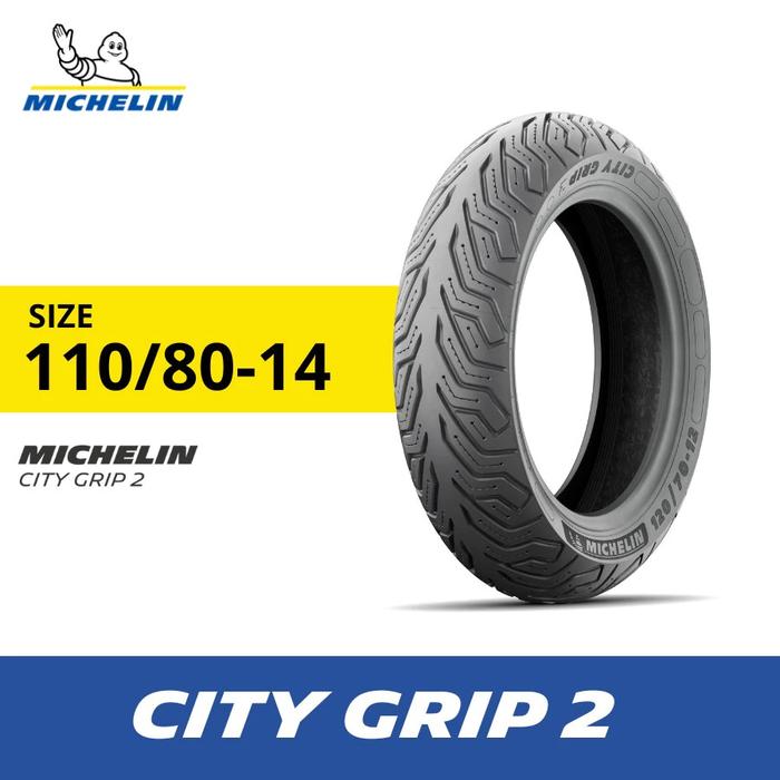 SNI Ban MICHELIN TUBELESS 110/80-14 CITY EXTRA, PILOT STREET, PILOT STREET 2, CITY GRIP 2, ANAKEE ST