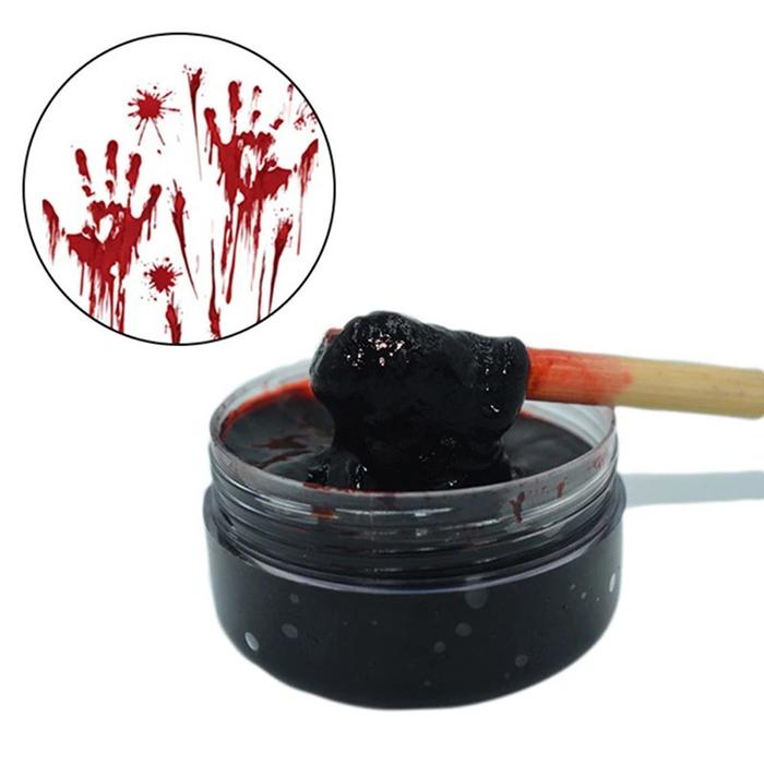 30G Darah Palsu Kental Fake Blood Make Up Cairan Darah Palsu Darah Mainan Halloween Cosplay Prank Pa