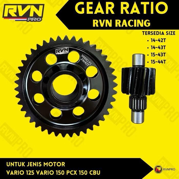 GEAR GIR GIGI RATIO RASIO VARIO 125 VARIO 150 PCX 150 CBU THAILAND 14/42 14/43 15/41 15/42 15/43 RVN