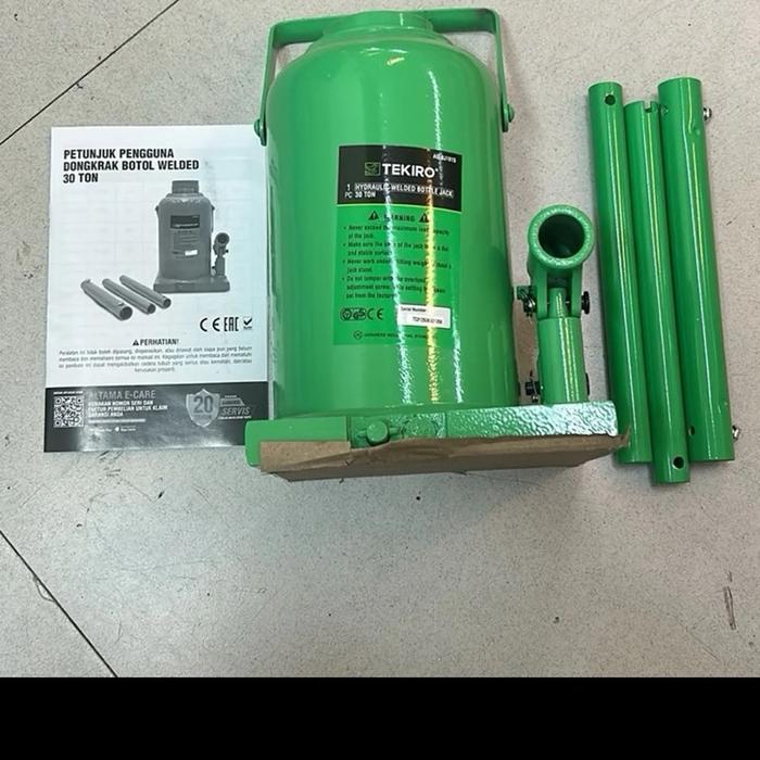 Dongkrak Botol Tekiro 30Ton / Tekiro Dongkrak Mobil Kapasitas 30Ton
