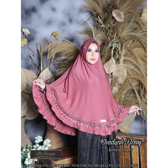 977 JILBAB SOFTPED FLOW KHADIJAH RENDA SENADA JUMBO REMPEL AL FAEZYA JERSEY SUPER/HIJAB PRISKET REND