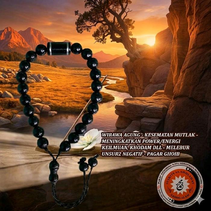 Gelang Wibawa Agung Bracelets Meningkatkan Power Energi Keilmuan Khodam DLL Melebur Unsur2 Negatif P