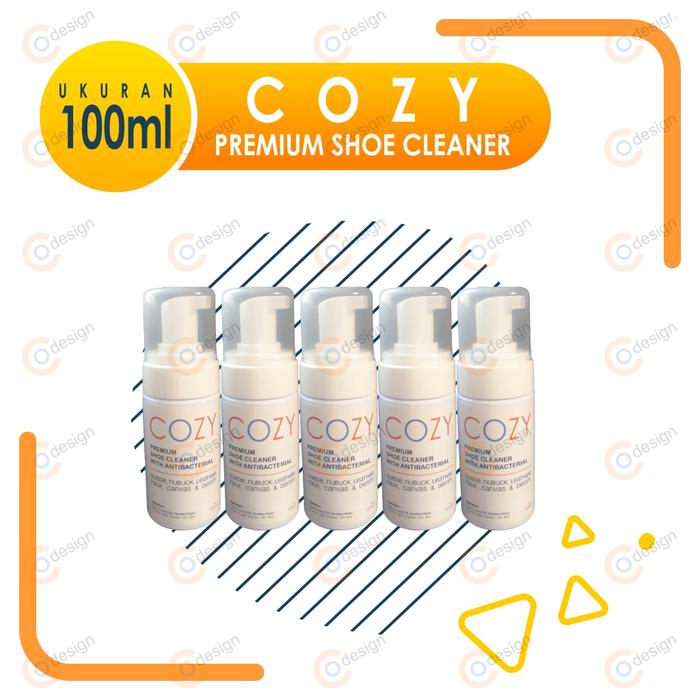 Sabun Cuci Sepatu COZY Foam Shoe Cleaner 100ml - Pembersih Sepatu dengan Teknologi Nano - Diformulas