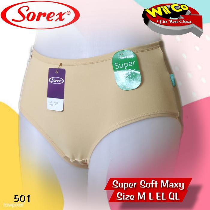 K501S Sorex Celana Dalam Wanita Dewasa, Cd Wanita Sorex Size M L El Ql -Gratisongkir
