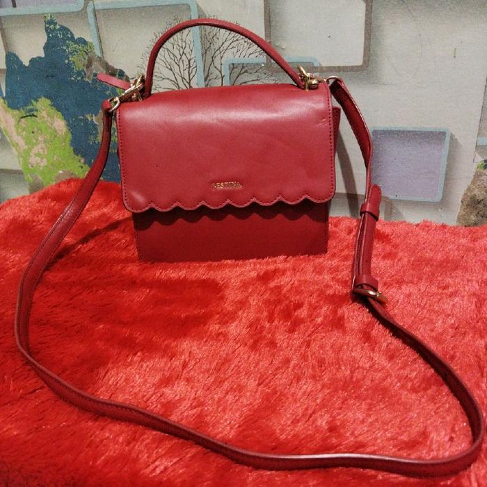 tas sling selempang brand jestina original branded brand