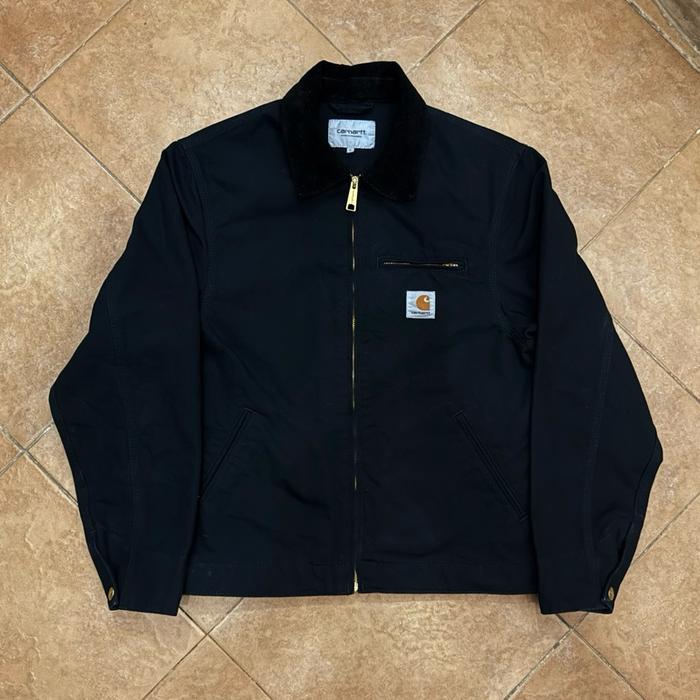 Carhatt WIP Detroit Jacket  Size S (Black / Black Rinsed )