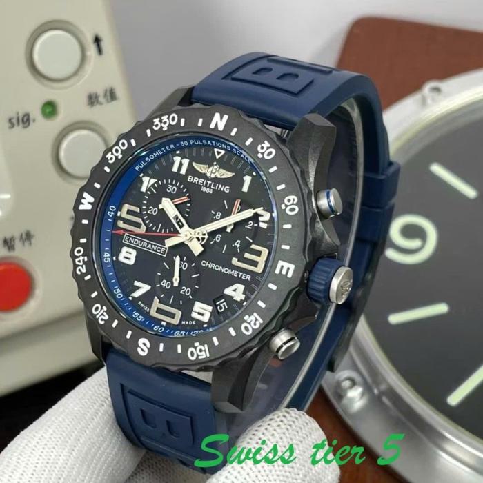 SWISS TIER 5BreitlingSuper Clone Watches Endurance Pro Chronograph Quartz Movement Men’s 44mm