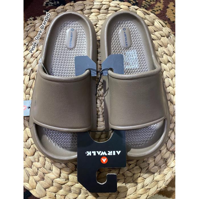 Sandal Airwalk Pria Warna Hitam Dan Abu Original Sale