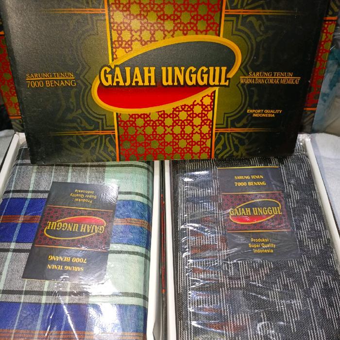 SARUNG GAJAH UNGGUL 7000 BENANG