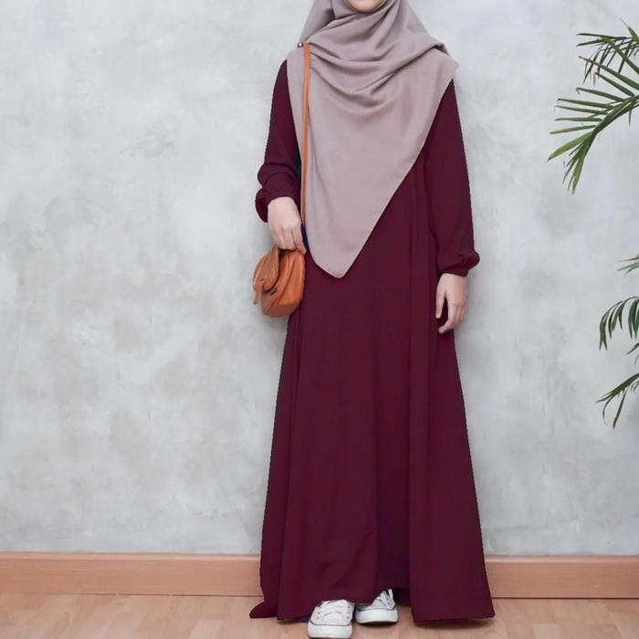 EMELYN DRESS GAMIS WANITA PESTA KONDANGAN BAHAN BRUKAT