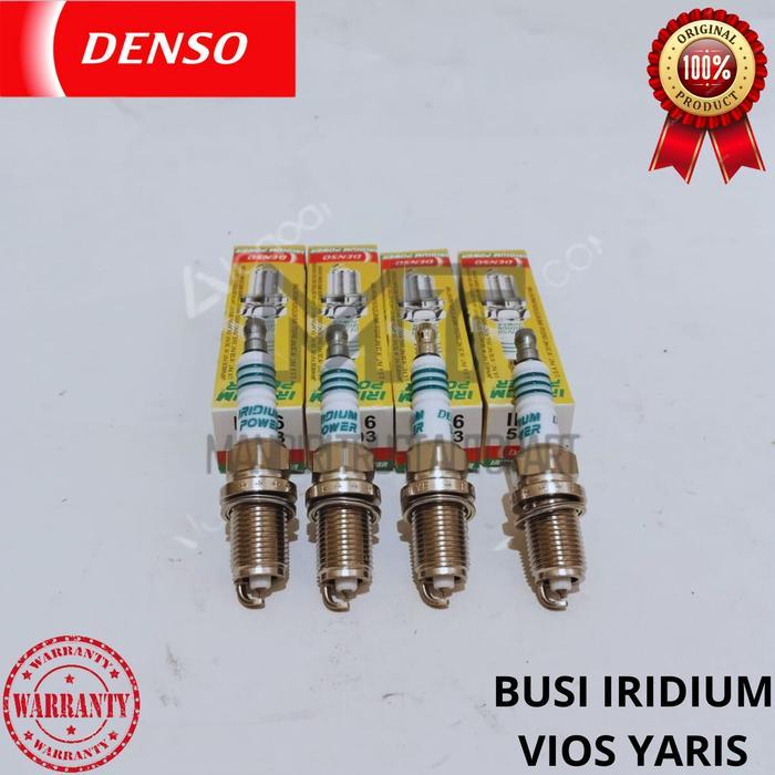 BUSI IRIDIUM DENSO YARIS VIOS SOLUNA COROLLA GREAT ALTIS 1KOTAK 4PCS