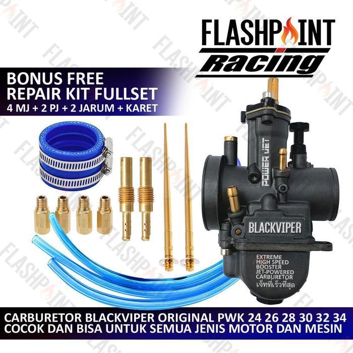 Discount Karburator Cpo Original Hitam Pwk 24 26 28 30 32 34 Blackviper Kr Ori Karbu Asli Keihin Spi