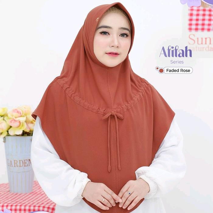 BERGO AFIFAH SERUT DAFFI HIJAB ORI TERBARU
