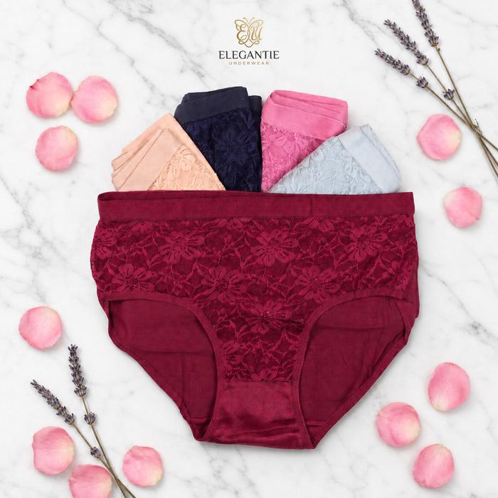 CD WANITA TRANSPARAN DEPAN BAHAN KATUN PREMIUM - BY ELEGANTIE UNDERWARE
