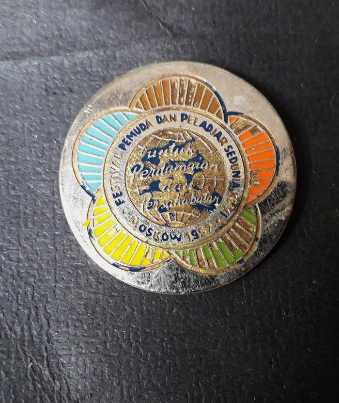 PIN jadul Pekan Pemuda dan Peladjar Sedunia ke VI Moscom 1957