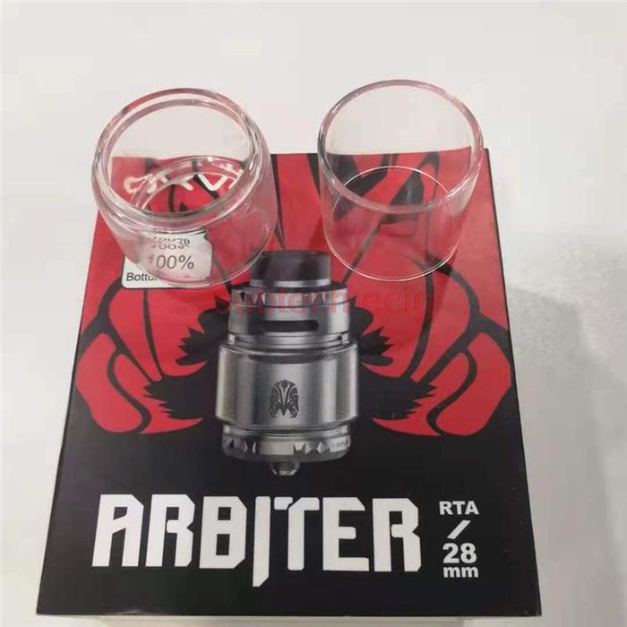 10pcs Replacement fat boy bubble glass tube For Arbiter 28mm RTA