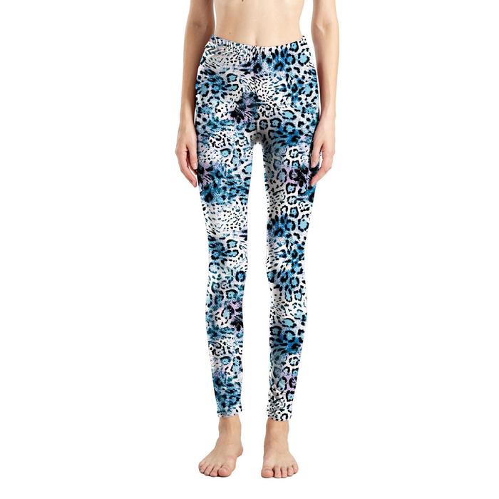 Sexy Leopard Leggings Animal Print Elastic Pants Snake Zebra Tights High Waist Legging Women Slim Wo