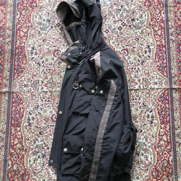 Jaket Bangbang fashion military swiss hooded jacket  Vintage Military tactical multi pocket jacket H