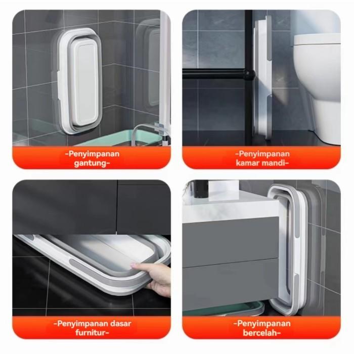 Highline Baskom Lipat Ember Plastik Lipat Silikon Baskom Baskom Lipat Multifungsi