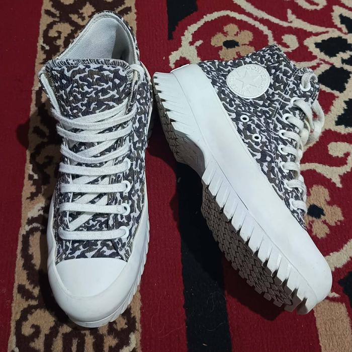 SALE!!! 40-41 CONVERSE CTAS Jackquard Cotton Katun Lugged 2.0 Sand Dune ORIGINAL --- Y2K KALCER PL, 