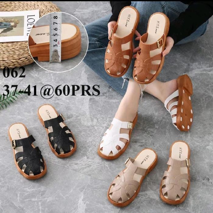 Sandal Wanita Karet Jelly Hys New
