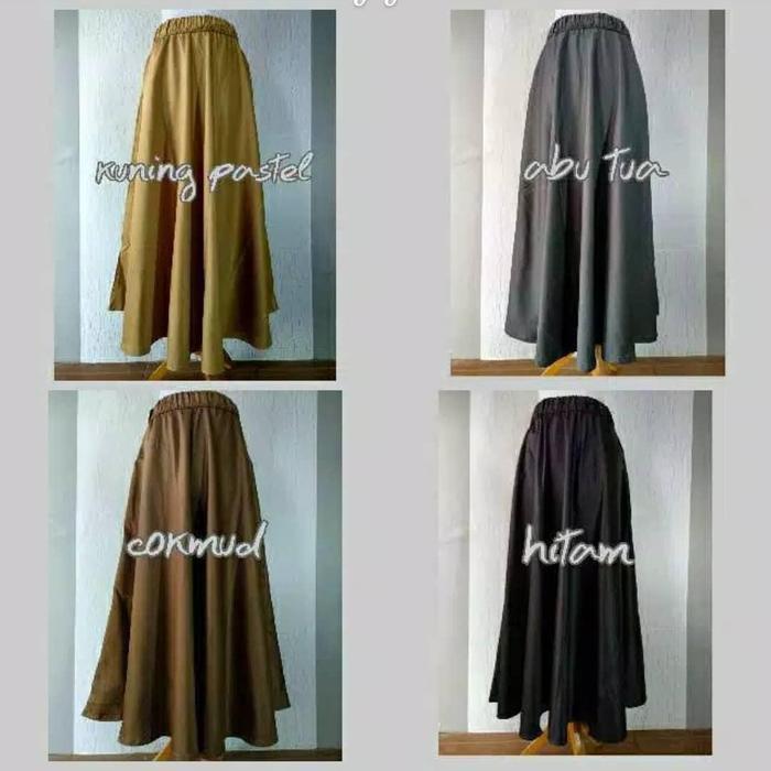 Promo Rok Payung Bahan Satin Merk Ferita COD