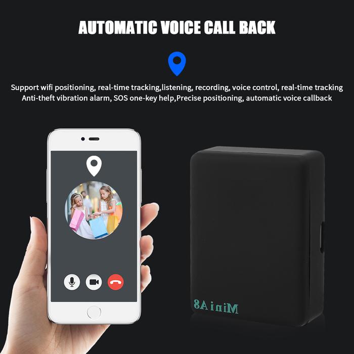 Mini A8 GPS Tracker Locator Portable Anti-Theft Outdoor GPS Tracking