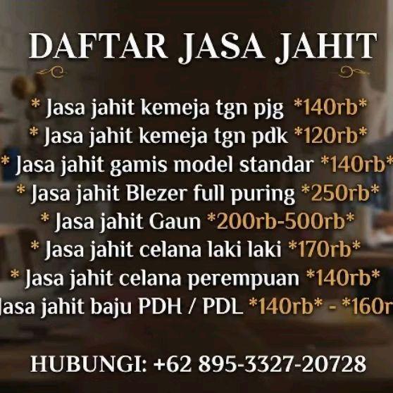 JASA JAHIT