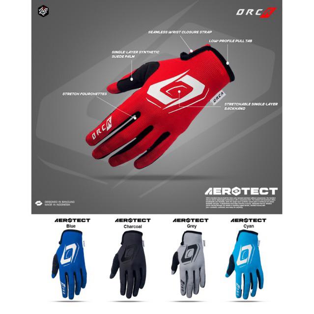 GLOVES ORCA AEROTECT TERRA FAJARMX STORE 5 WARNA