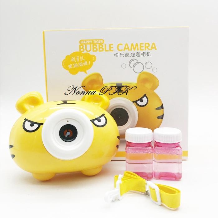 Mainan Anak Happy Pig - Tiger Bubble Camera