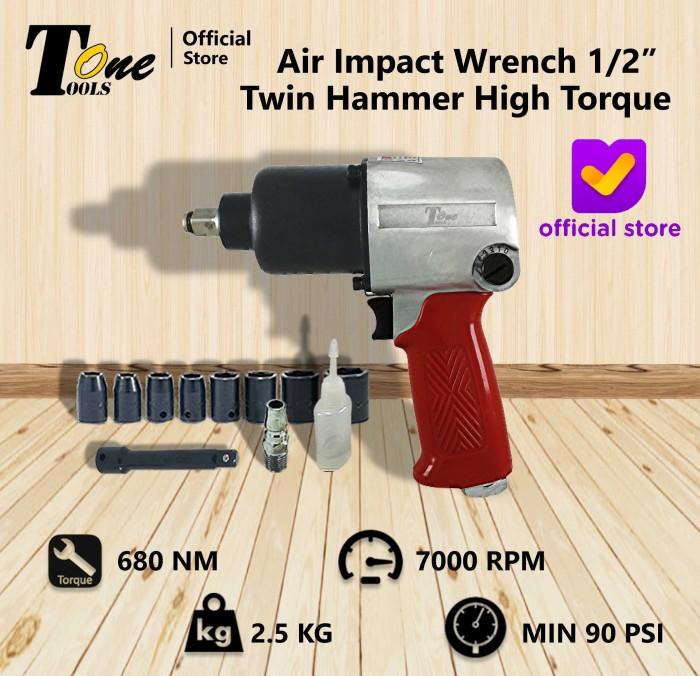 IMPACT WRENCH 1/2 INCH ALAT BUKA BAN MOBIL ANGIN