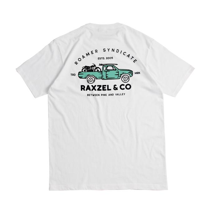 Raxzel Kaos Towing White 2C Katun Combed 24s