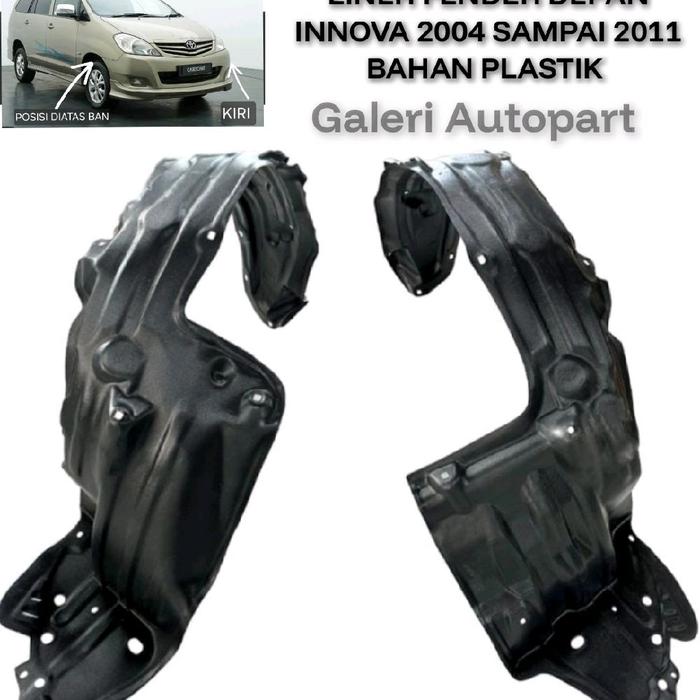 Liner Fender Depan Mobil Innova 2004 Sampai 2011