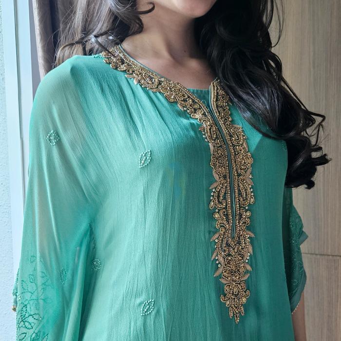 Kaftan Tunik Viscose Semi Sutra Piyyate/Kaftan tunik/Kaftan India