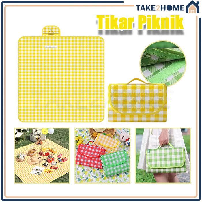 tikar lipat anti air alas camping/Lipat Tikar Piknik/Piknik Tikar Lipat Piknik Outdoor