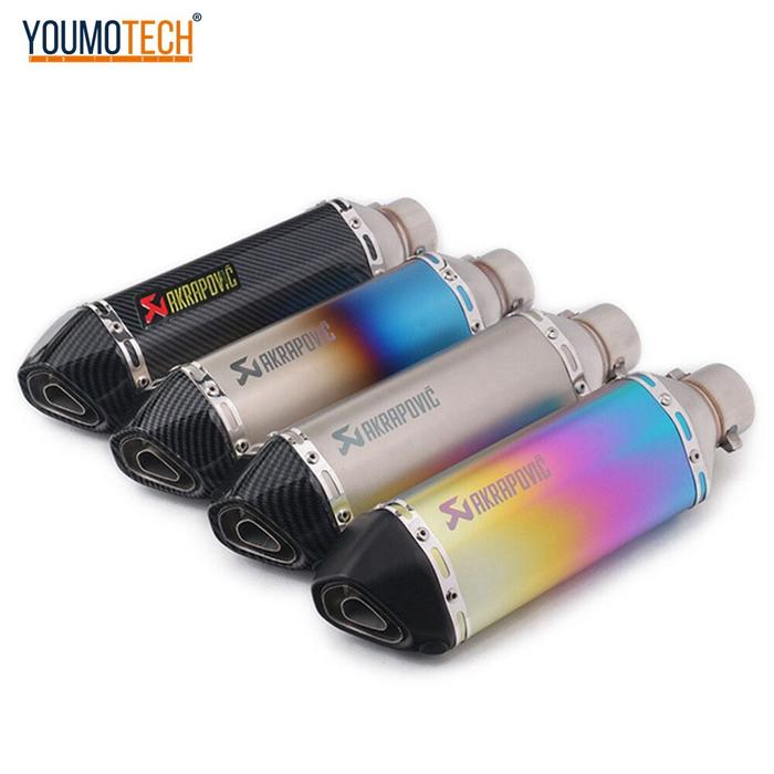 51 Mm Motor Pipa Knalpot Ventilasi Pipa Knalpot Muffler Pipa Yang