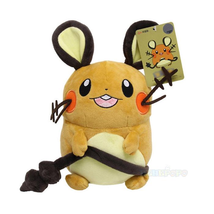 Genuine Pokemon Dedenne Plush 20cm Dedenne Plush Soft Doll for