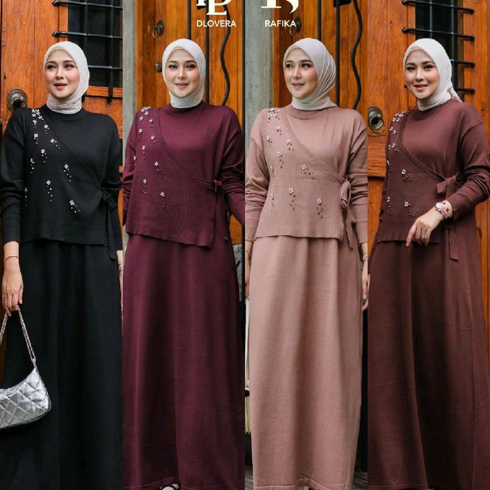 Gamis Premium Fiorella Dress ORI by D'Lovera