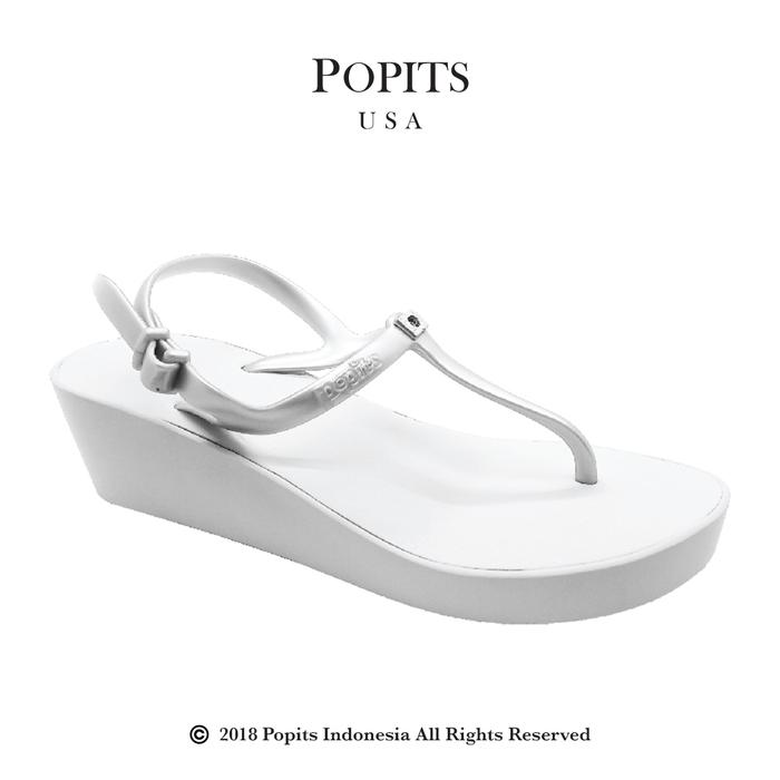 POPITS- 5CM Slingback Wedge Basic-Original-Sandal Wanita