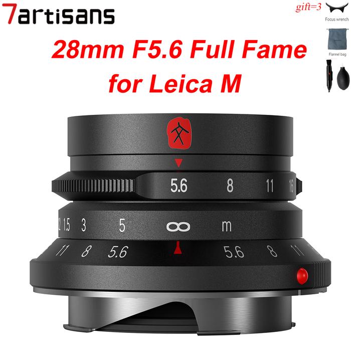 28mm F5.6 Full Fame Lens for Leica M Mount Cameras Like Leica M-M M240 M3 M6 M7 M8 M9 M9p M10 M11