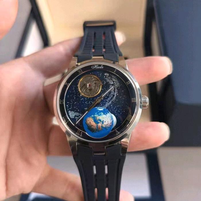 Haofa 1952 Space Carousel Mechanical Watch