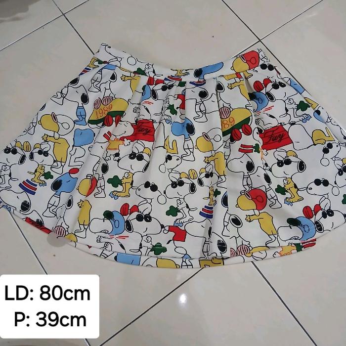 (PRELOVED) Rok Bawahan Anak Perempuan Snoopy