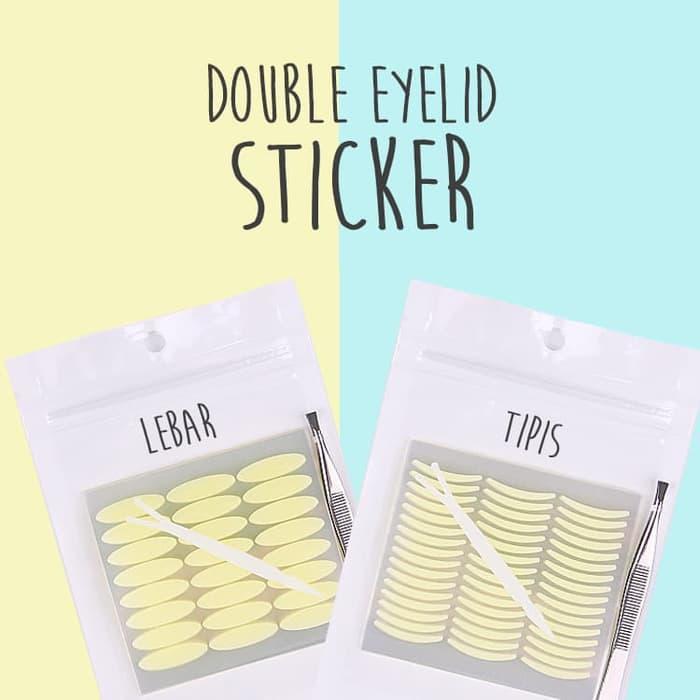 double eyelid sticker selotip lipatan mata stiker scot