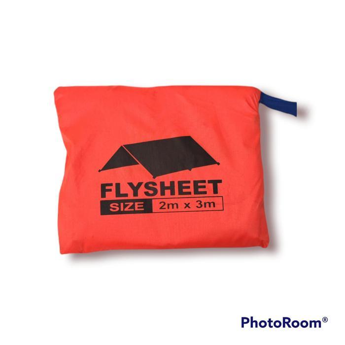Eiger - BISA COD Flysheet 2x3 Meter 8 Loop Ultralight Waterproof - Pelapis Pelindung Tenda Camping B