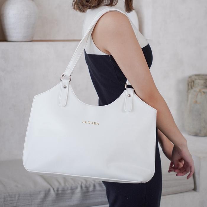 Tote Bag Kulit Sintetis Wanita – Cecillia Casual Bag Premium Waterproof, Cocok untuk Kerja & Santai