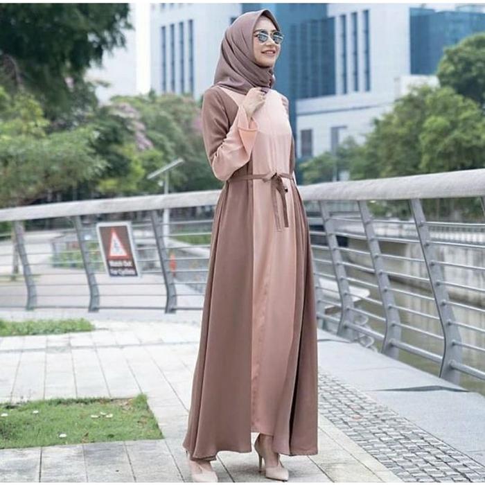 > GAMIS LEBARAN 2024 TEBARU KEKINIAN BAJU GAMIS REMAJA TERKINI OUTFIT PEREMPUAN CASUAL BUSANA MUSLIM