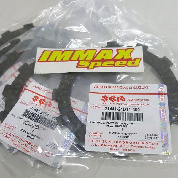 Kampas Kopling Original SGP Suzuki Satria RU 120R 120 R hiu lumba lscm 2T 2Tak 2 Tak 21441-21D11 214